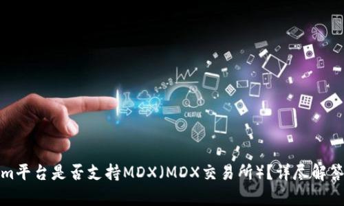Tokenim平台是否支持MDX（MDX交易所）？详尽解答和分析